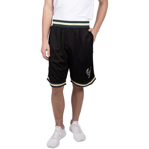 Ultra Milwaukee Bucks NBA Active Knit Basketball Training Shorts - Men’s Size XL - Picture 1 of 4
